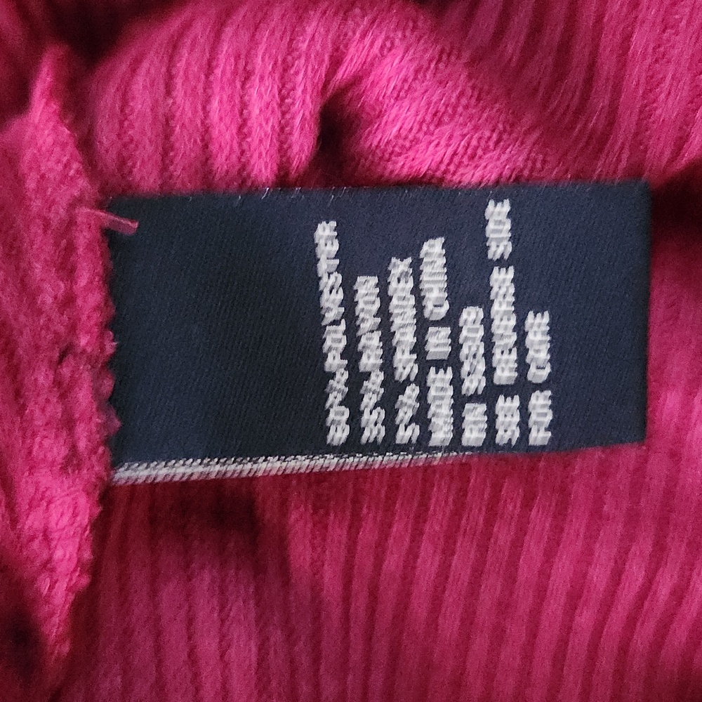 Diane Gilman DR2 Turtleneck Ribbed Cozy Split Front Pullover Top Maroon Sz XL - Picture 9 of 14